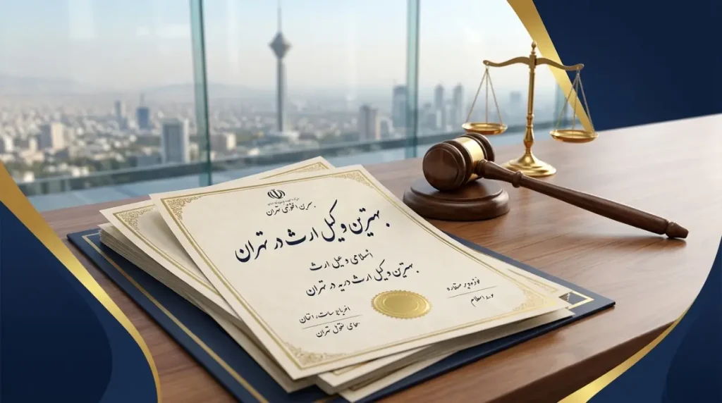 بهترین وکیل ارث تهران