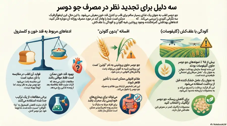 سه دلیل برای تجدید نظر در جو دوسر