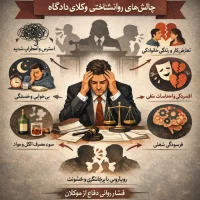 چالش‌های روان‌شناختی وکلای دادگاه