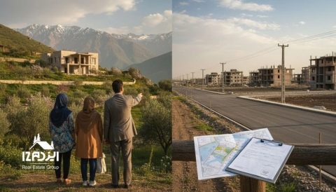 راهنمای خرید زمین برای ساخت ویلا؛ از بررسی موقعیت تا مجوز ساخت
