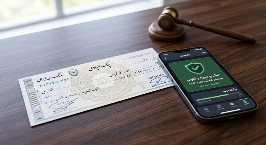 قانون جدید چک ۱۴۰۴ – صفر تا صد وصول چک برگشتی بدون نیاز به وکیل (راهنمای کامل ۱۴۰۵)