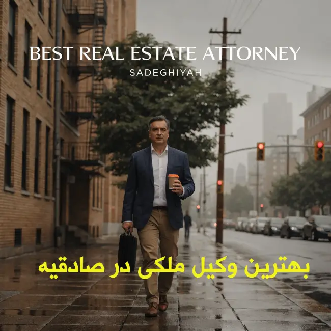 بهترین وکیل ملکی در صادقیه