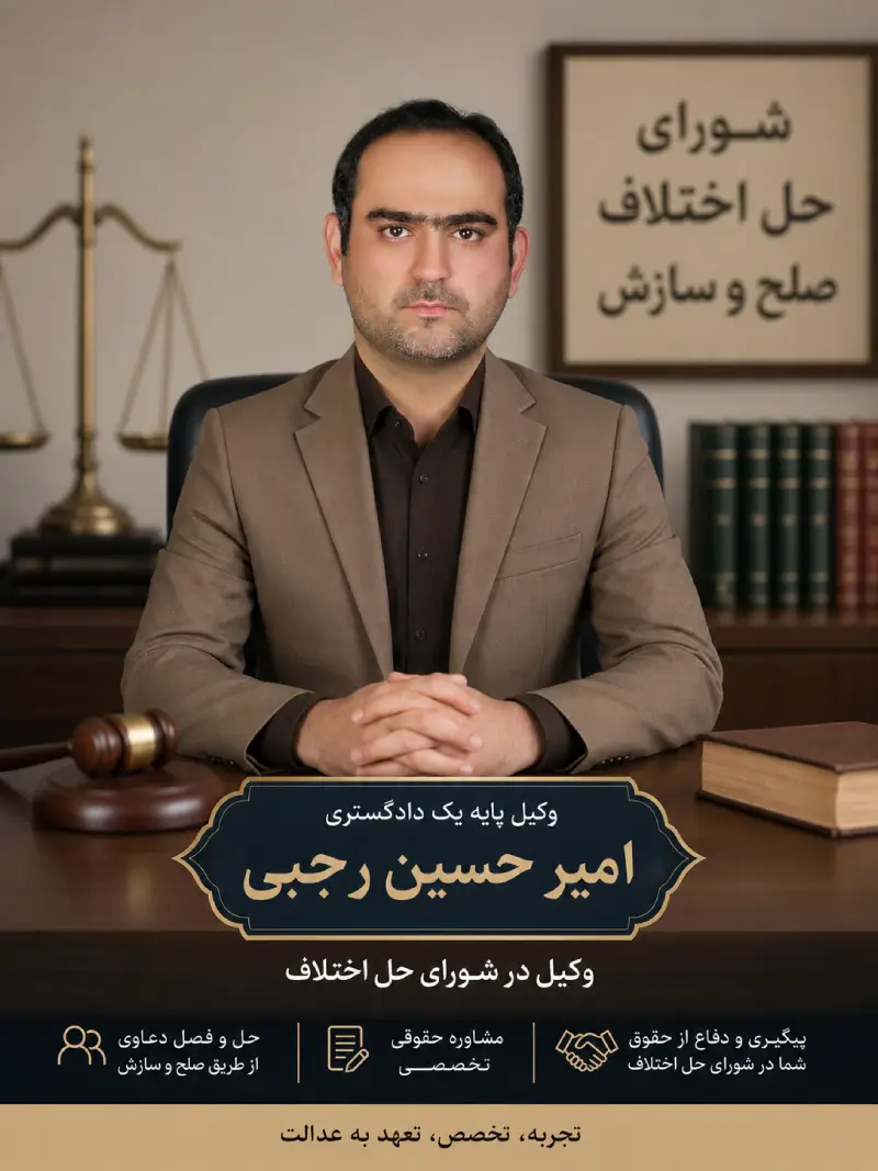 وکیل برای شورای حل اختلاف